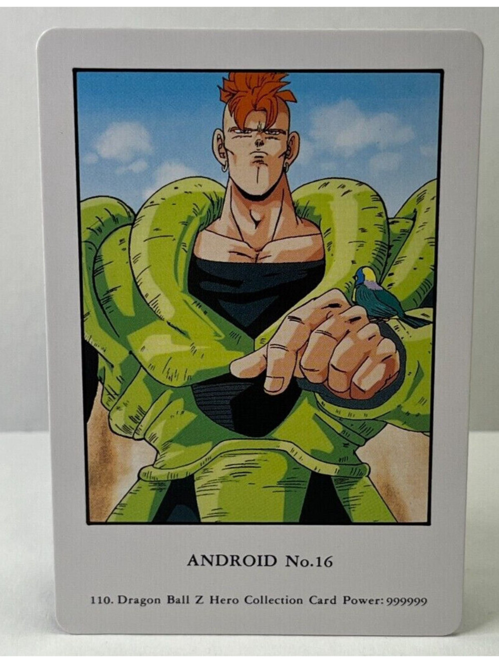 Dragon Ball Z Hero Collection Card Android 16 #110 Power 999999 Japanese